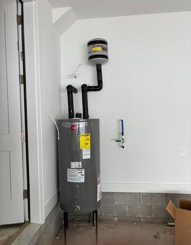 Water heater installation